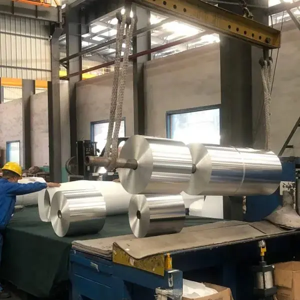 Aluminiumfolie jumborol voor container