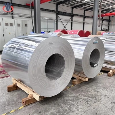 Blauwe hydrofiele aluminiumfolie 8011